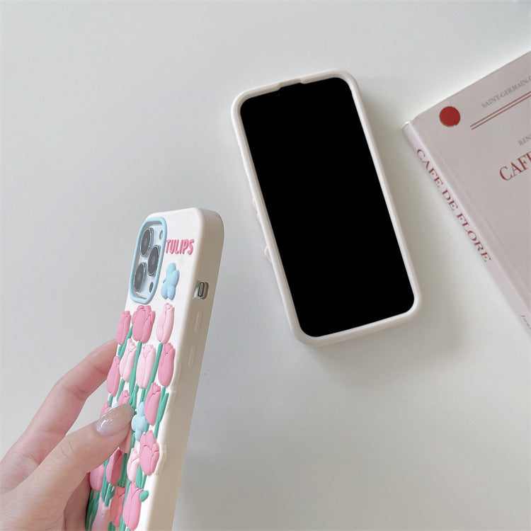 Coque iPhone Design Tulip