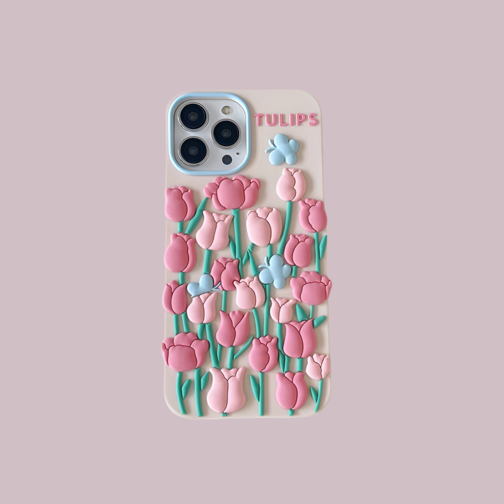 Coque iPhone Design Tulip