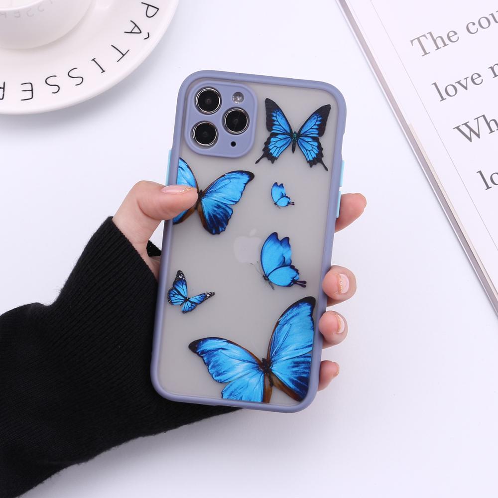 Coque Papillon 3D en Silicone