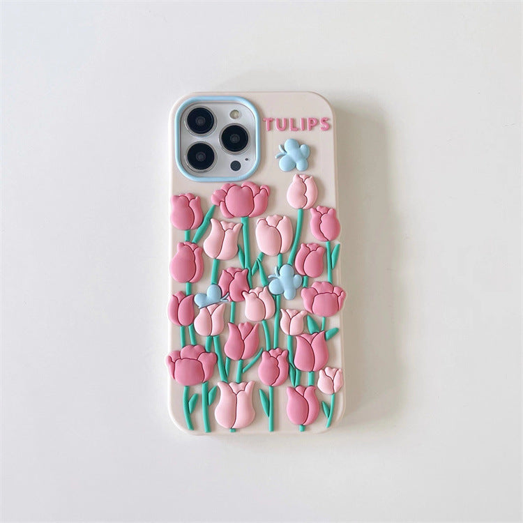 Coque iPhone Design Tulip