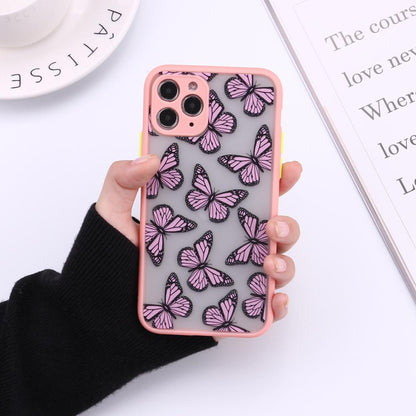 Coque Papillon 3D en Silicone