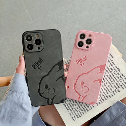 Coque en Cuir Pikachu – Compatible iPhone