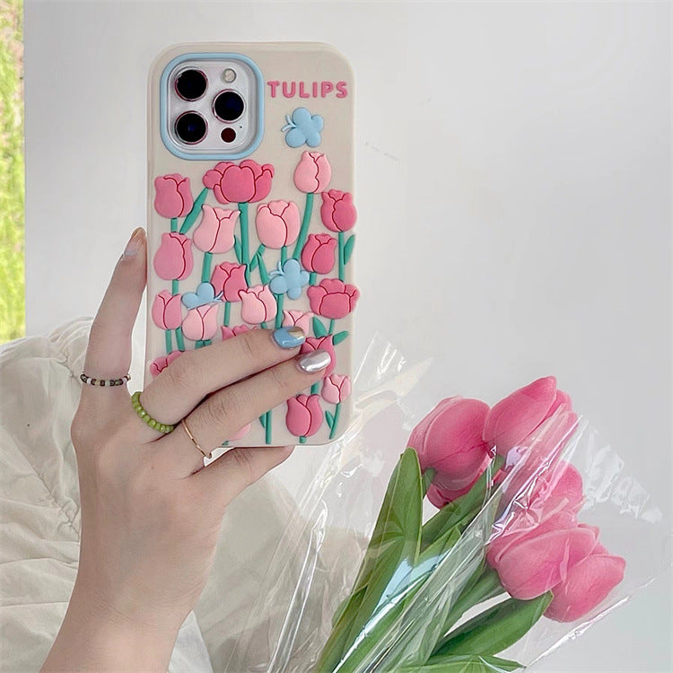 Coque iPhone Design Tulip