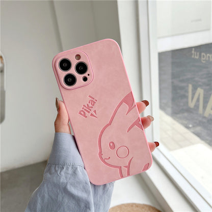 Coque en Cuir Pikachu – Compatible iPhone