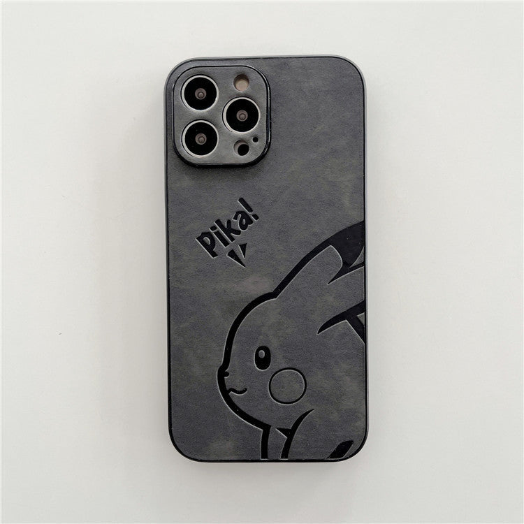 Coque en Cuir Pikachu – Compatible iPhone