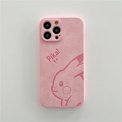 Coque en Cuir Pikachu – Compatible iPhone